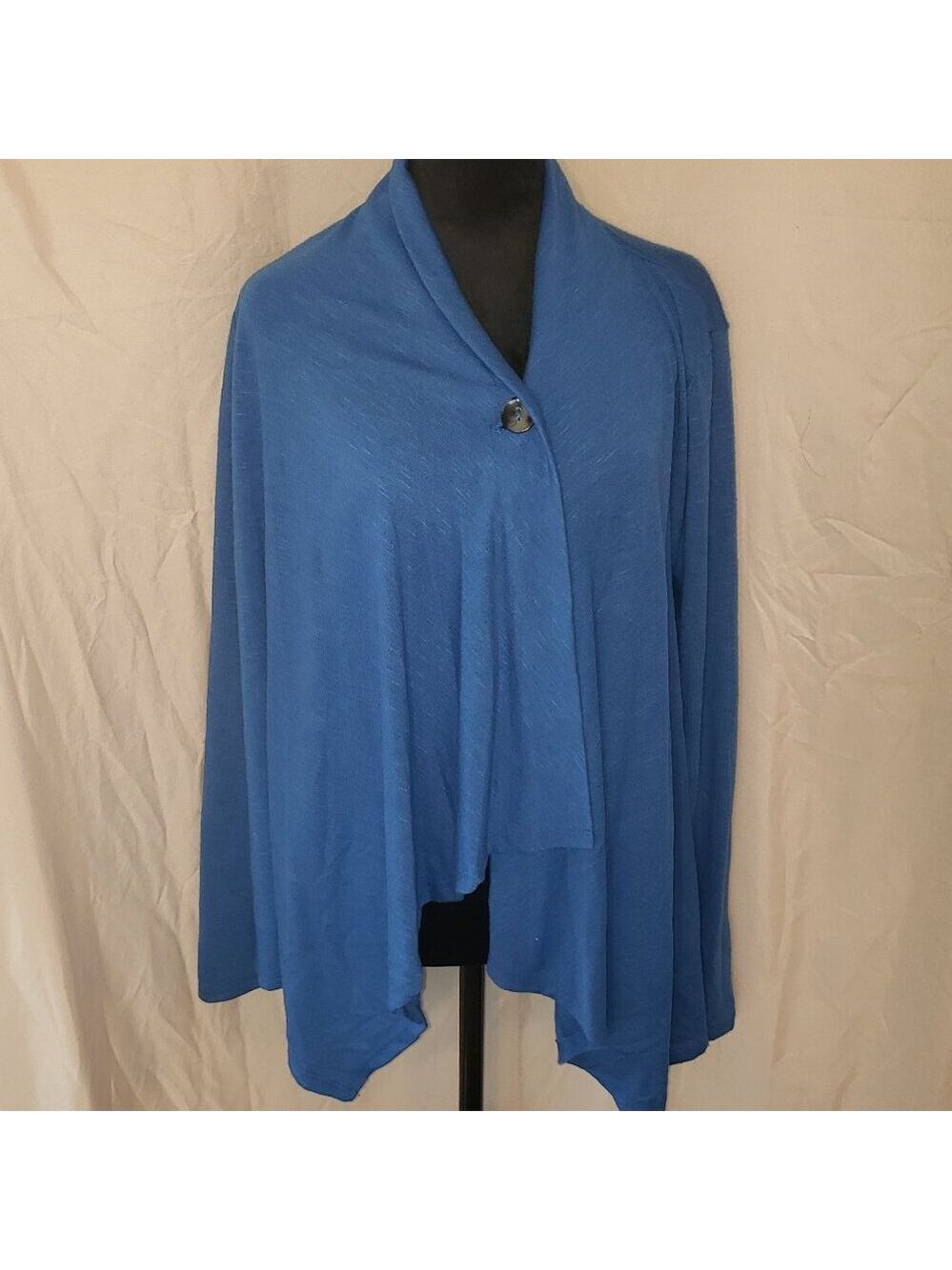 New Directions Blue Cardigan Size L